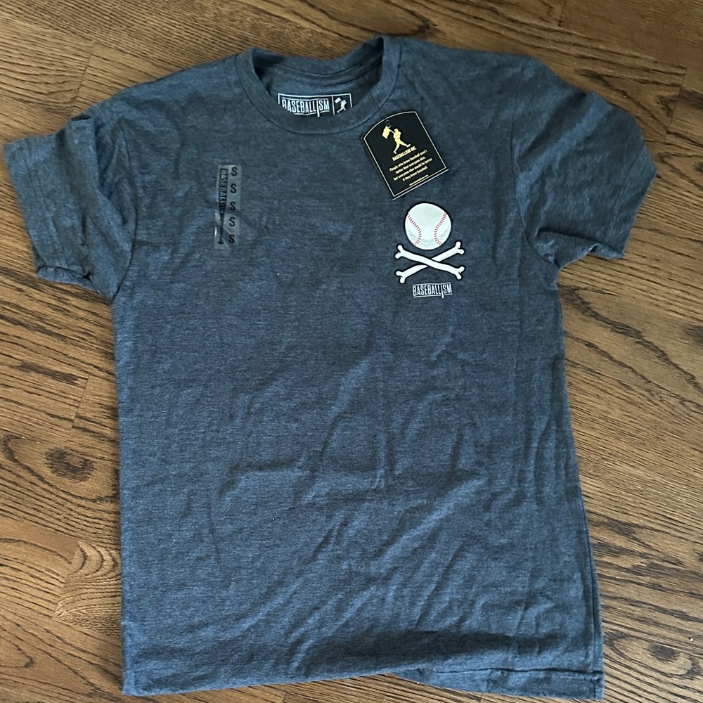 Baseballism dark Gray new Men's Short Sleeve Tee